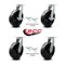 Service Caster 10 Inch Extra Heavy Duty Phenolic Wheel Caster Swivel Locks 2 Brakes SCC, 4PK SCC-KP92S1030-PHR-SLB-BSL-2-BSL-2 - alternate 5